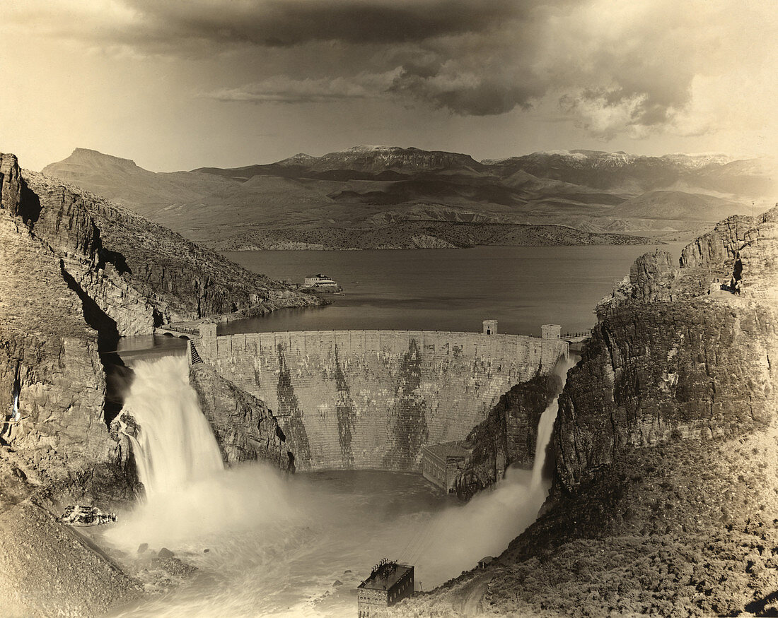 Roosevelt Dam, Arizona, 1916