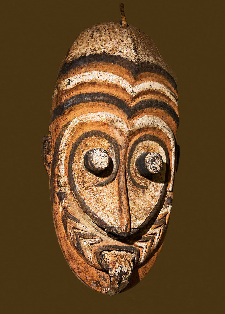 Clan Mask, Latmul Culture, Papua New Guinea
