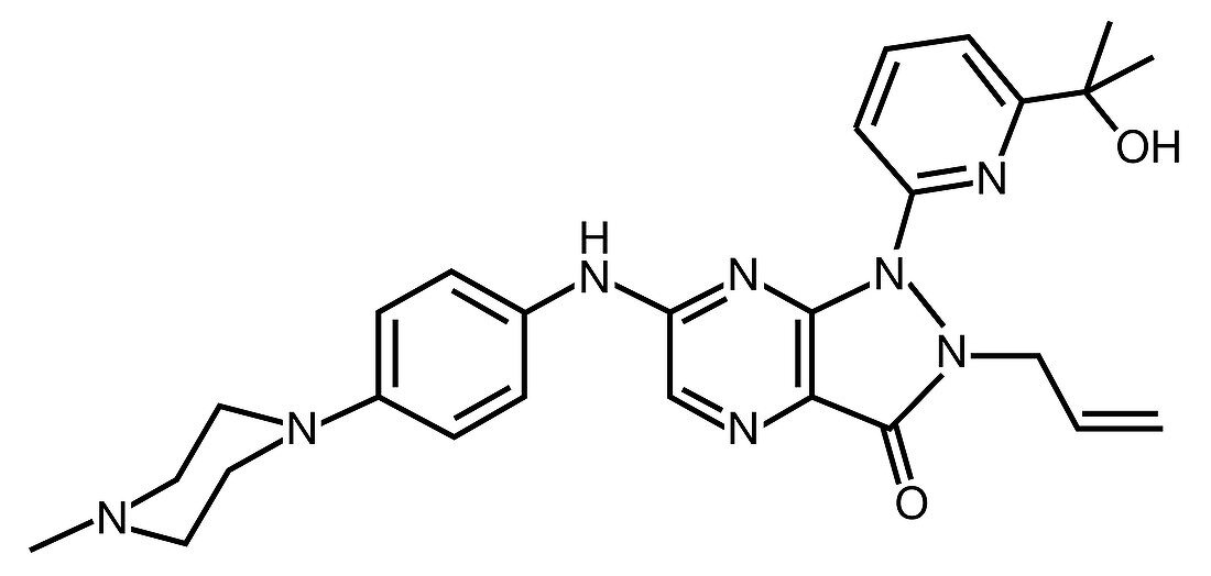 MK-1775 tumour-supressing inhibitor