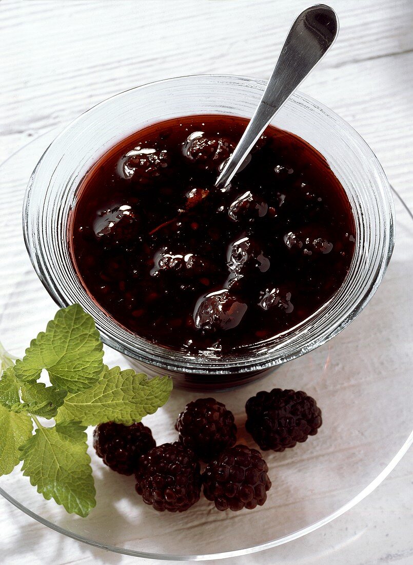 Boysenberry Jam with Cassis