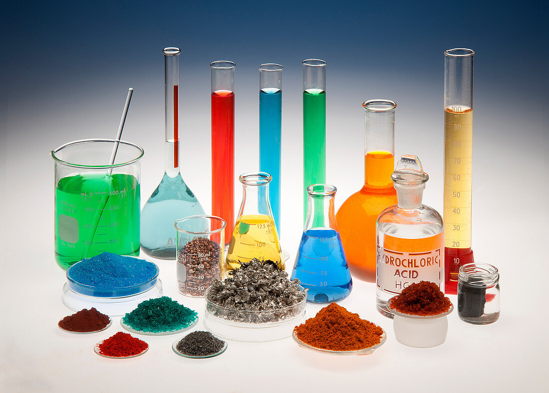 Glassware and Chemicals