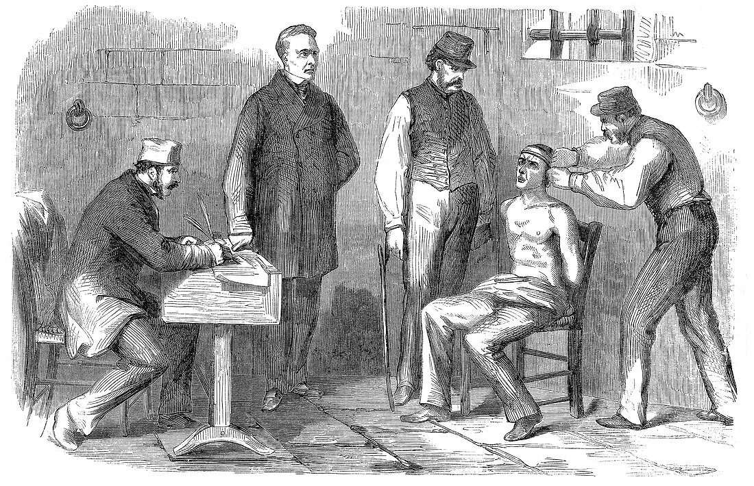 Prison Torture, The Tourniquet, 1860