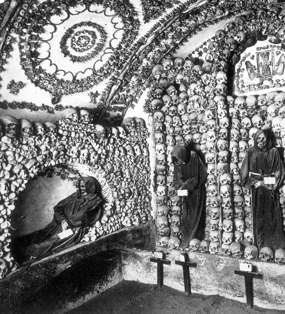 Capuchin Catacombs, 1870