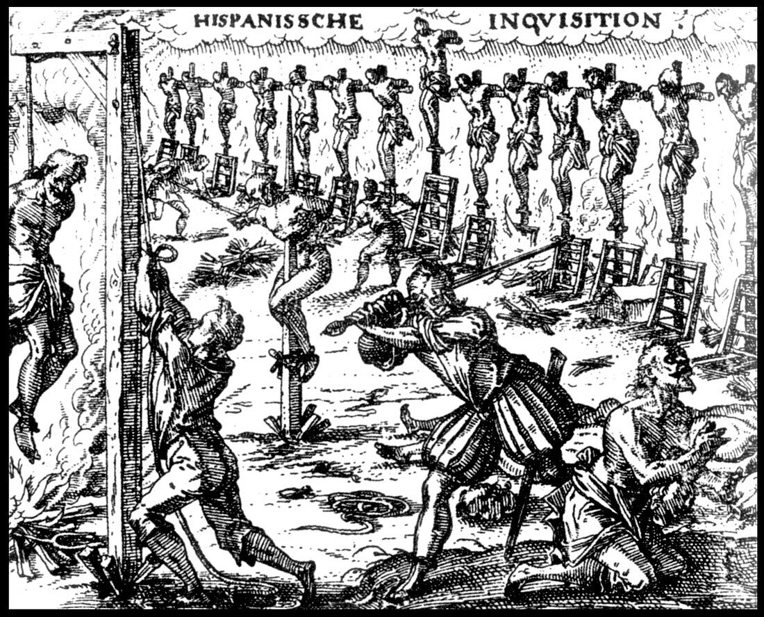 Spanish Inquisition, Torture and Death, 1493