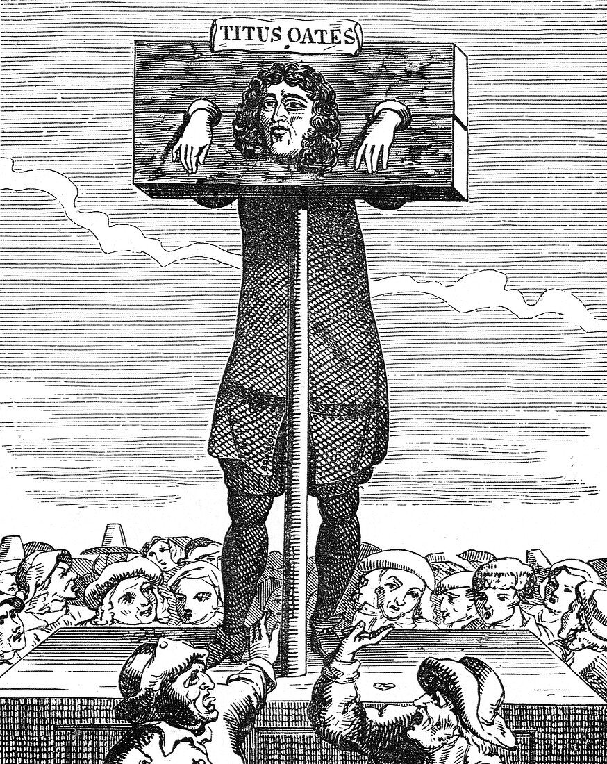 Titus Oates, English Cleric and Perjurer