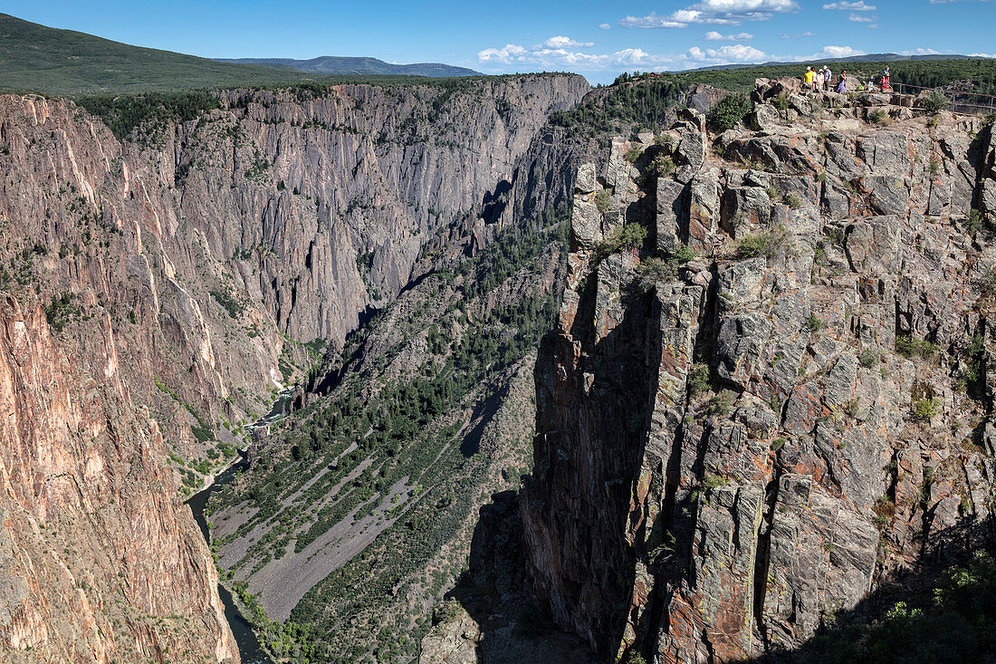 Visitors to the Black Canyon of the Gunnison