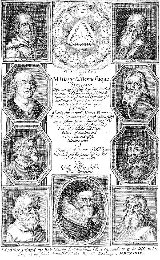Surgeons Mate Medical Treatise, 1639