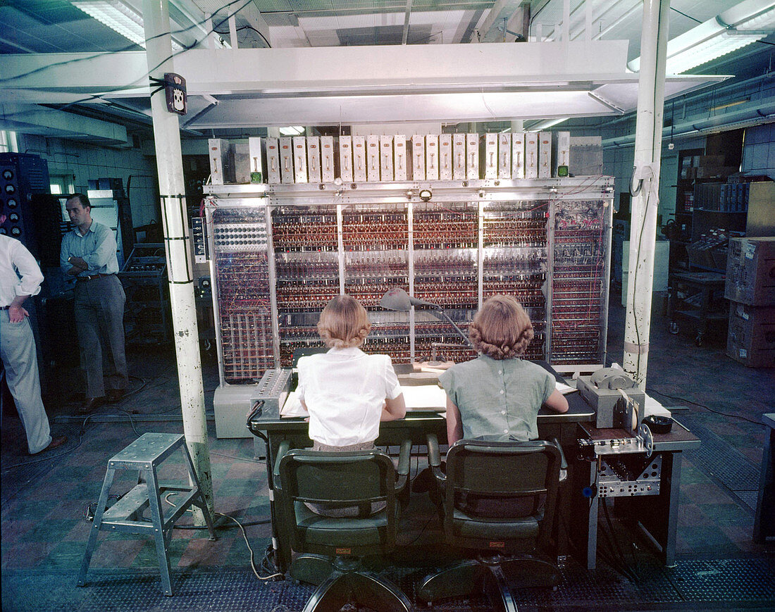 MANIAC-I, Vacuum Tube Computer, 1952