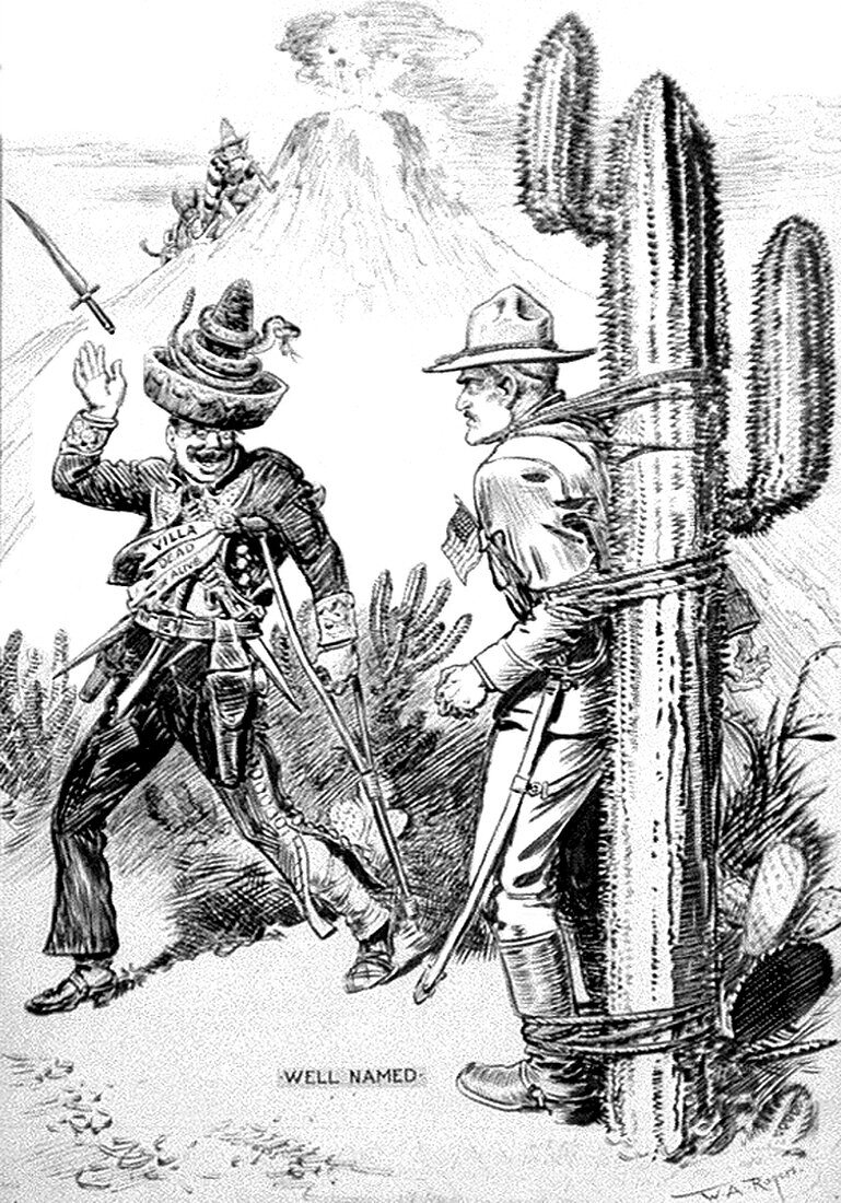 Pancho Villa Expedition, Villa and Pershing Satire, 1916