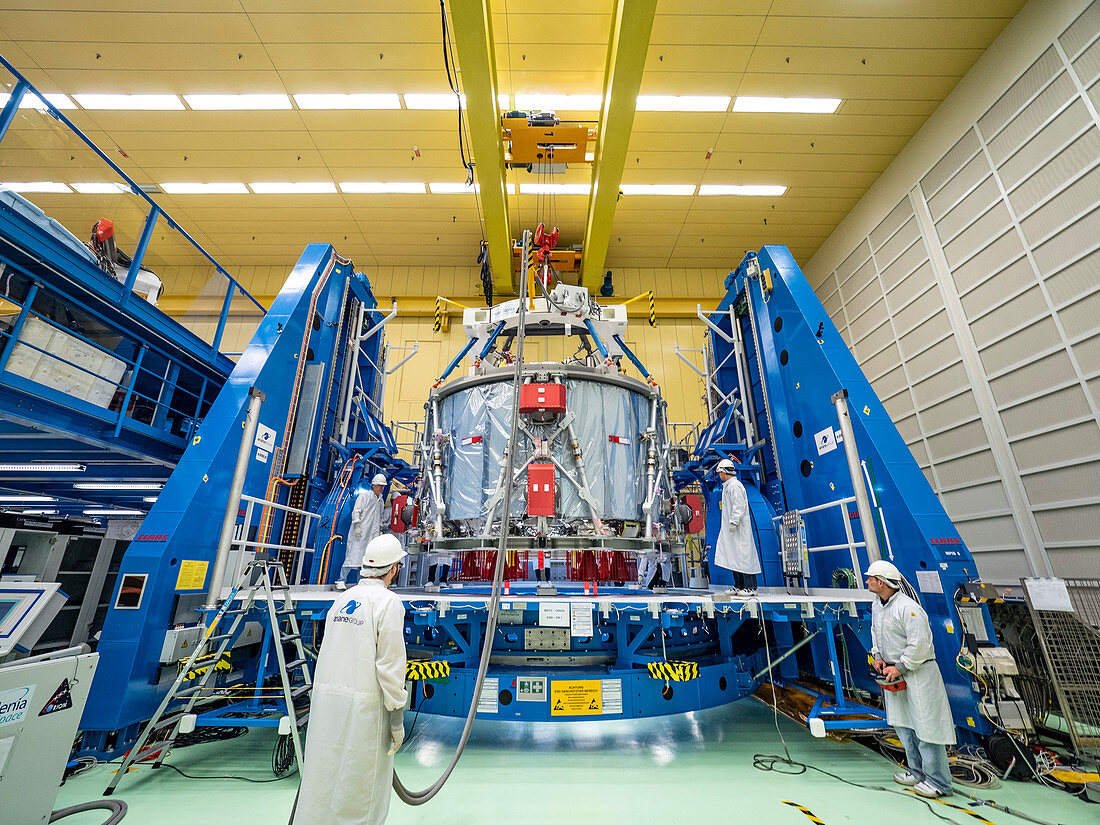 Orion European Service Module preparations, 2018