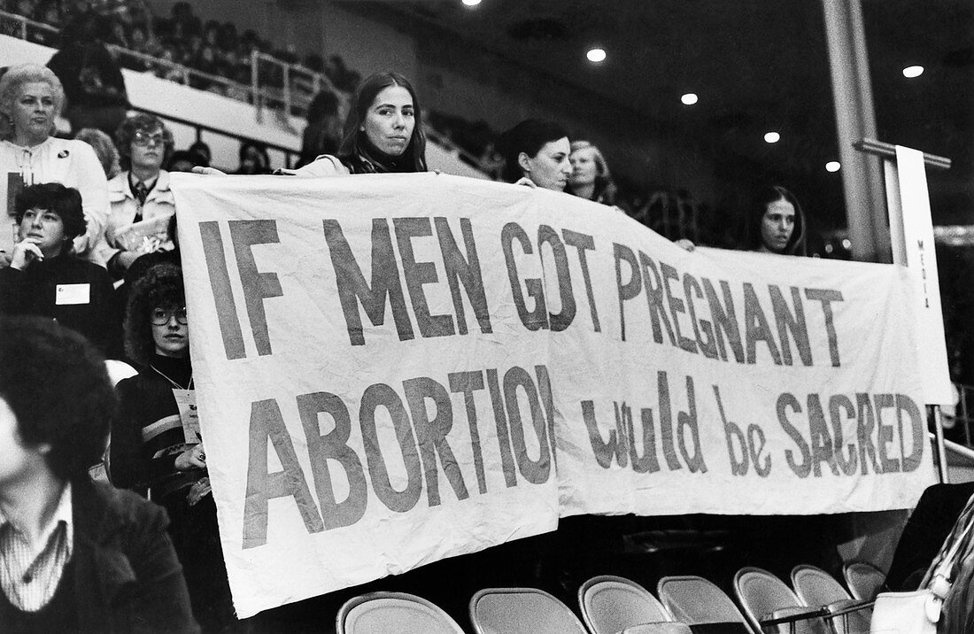 Pro-abortion campaign, 1977
