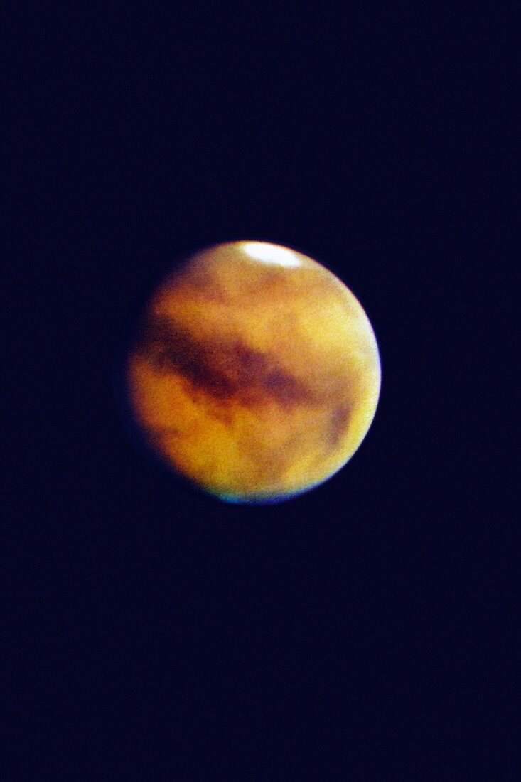 Mars colour photograph, 1956