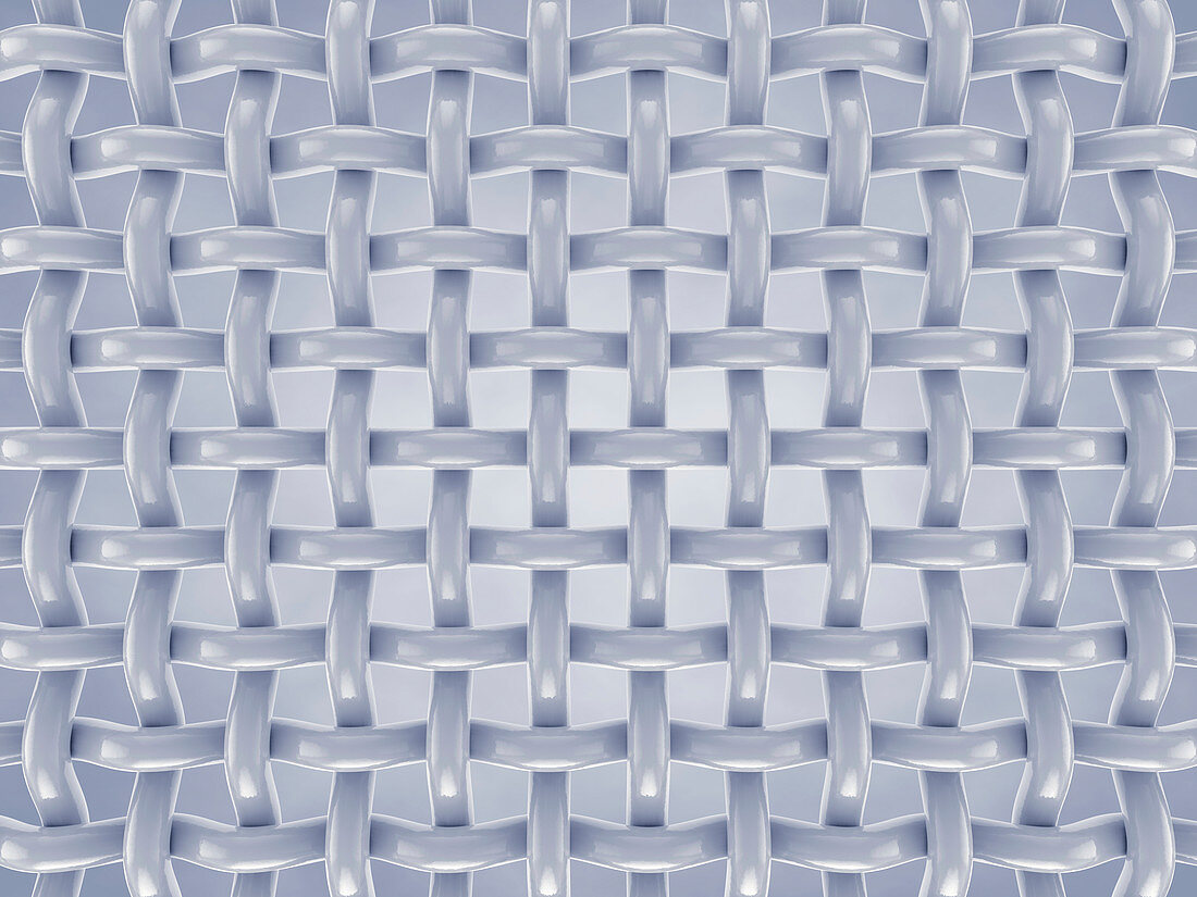 Fabric structure, illustration