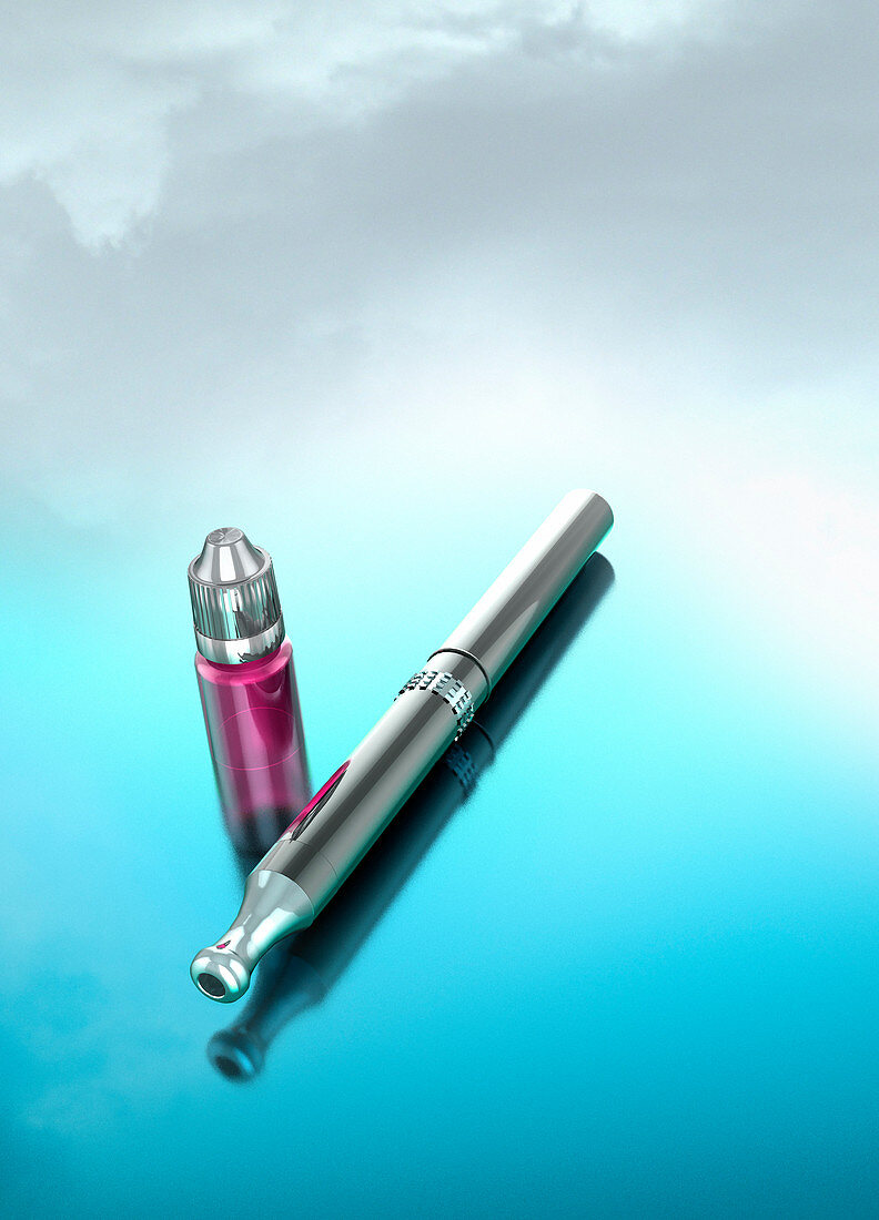 E-cigarette, illustration
