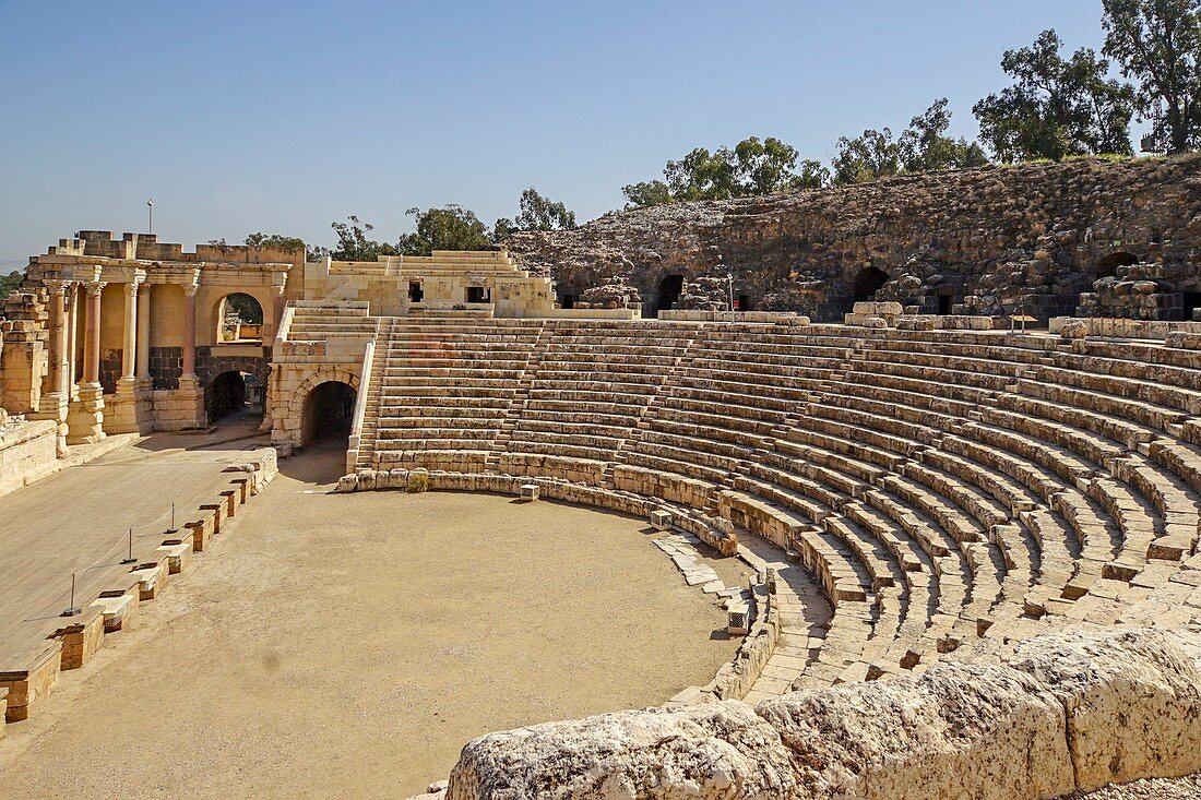Bet Shean Roman theatre, Israel