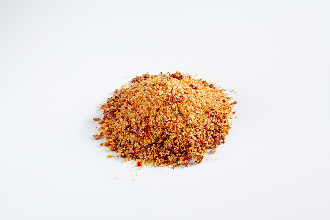 Homemade spice salt with harissa