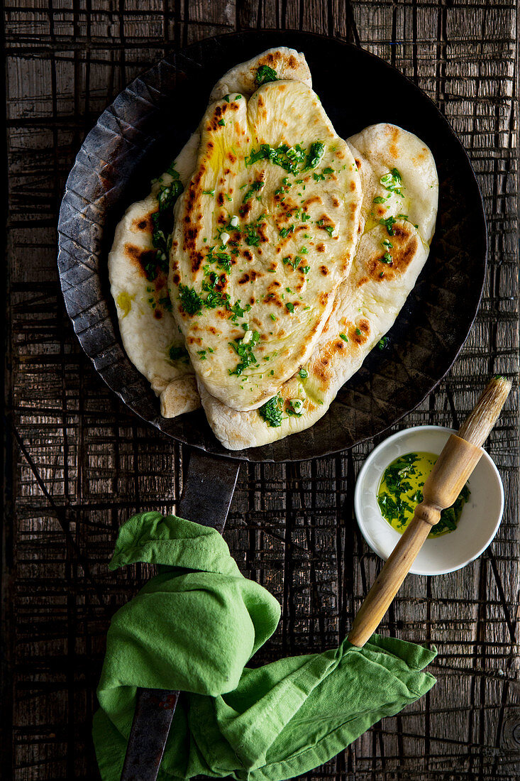 Naan (Fladenbrot, Indien)