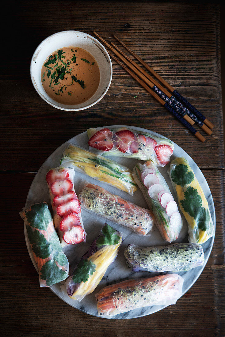 Summer Spring Rolls