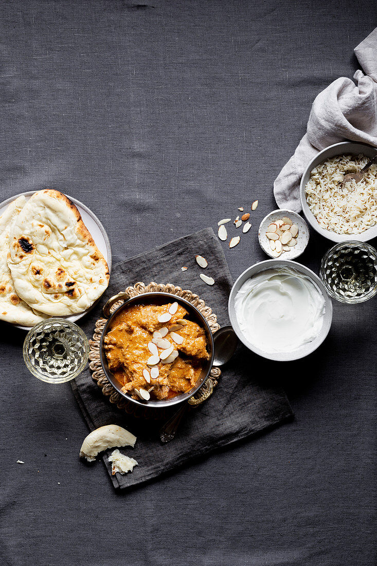 Mughlai Hähnchen Curry (Indien)