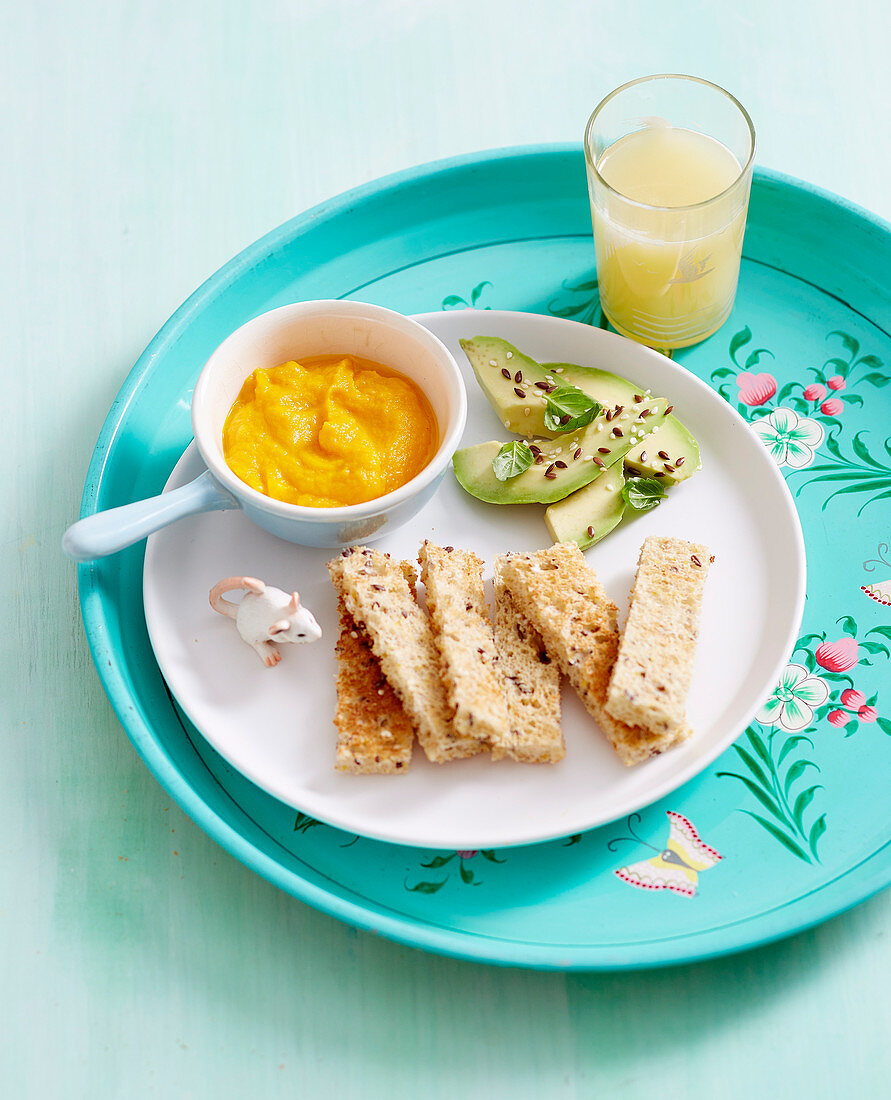 Superfoods For Babies and Toddlers - Toddlers - Breakfast - Breakfast Carrot Hummus