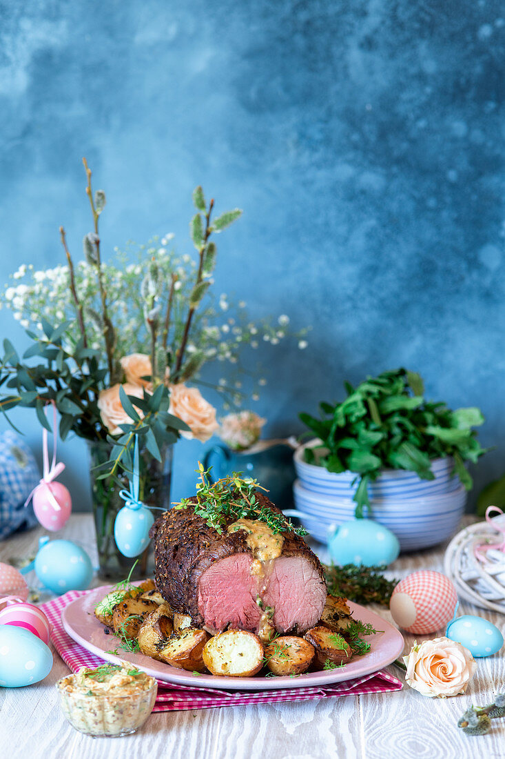 Roast beef for Easter