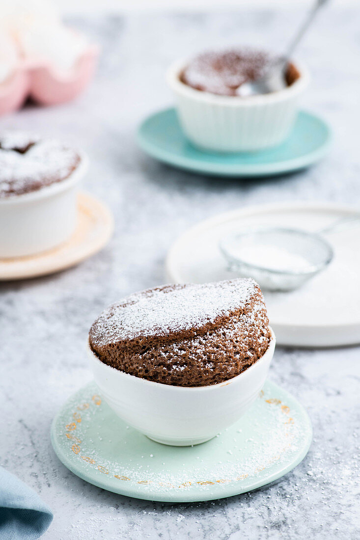 Chocolate souffle without flour