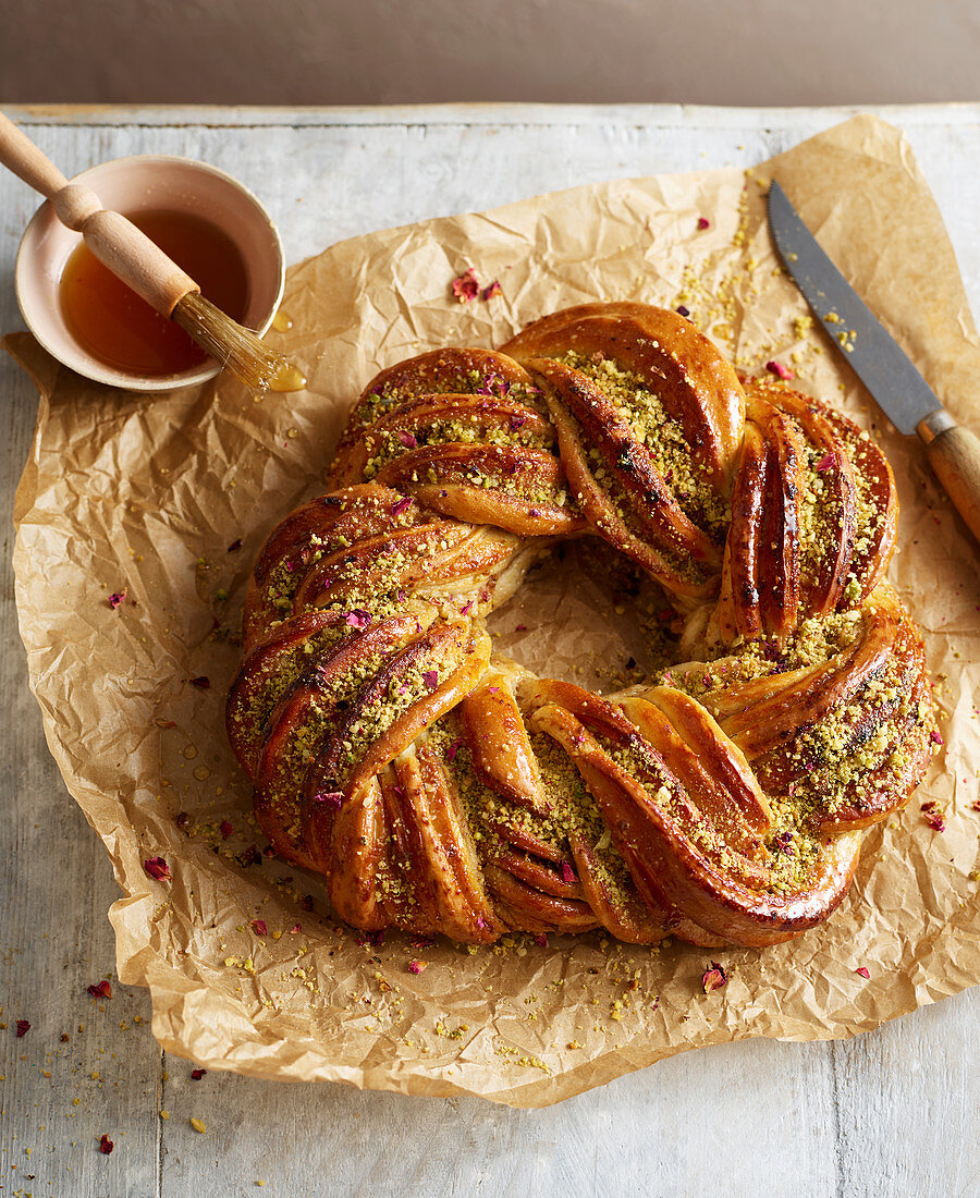 Baklava Wreath