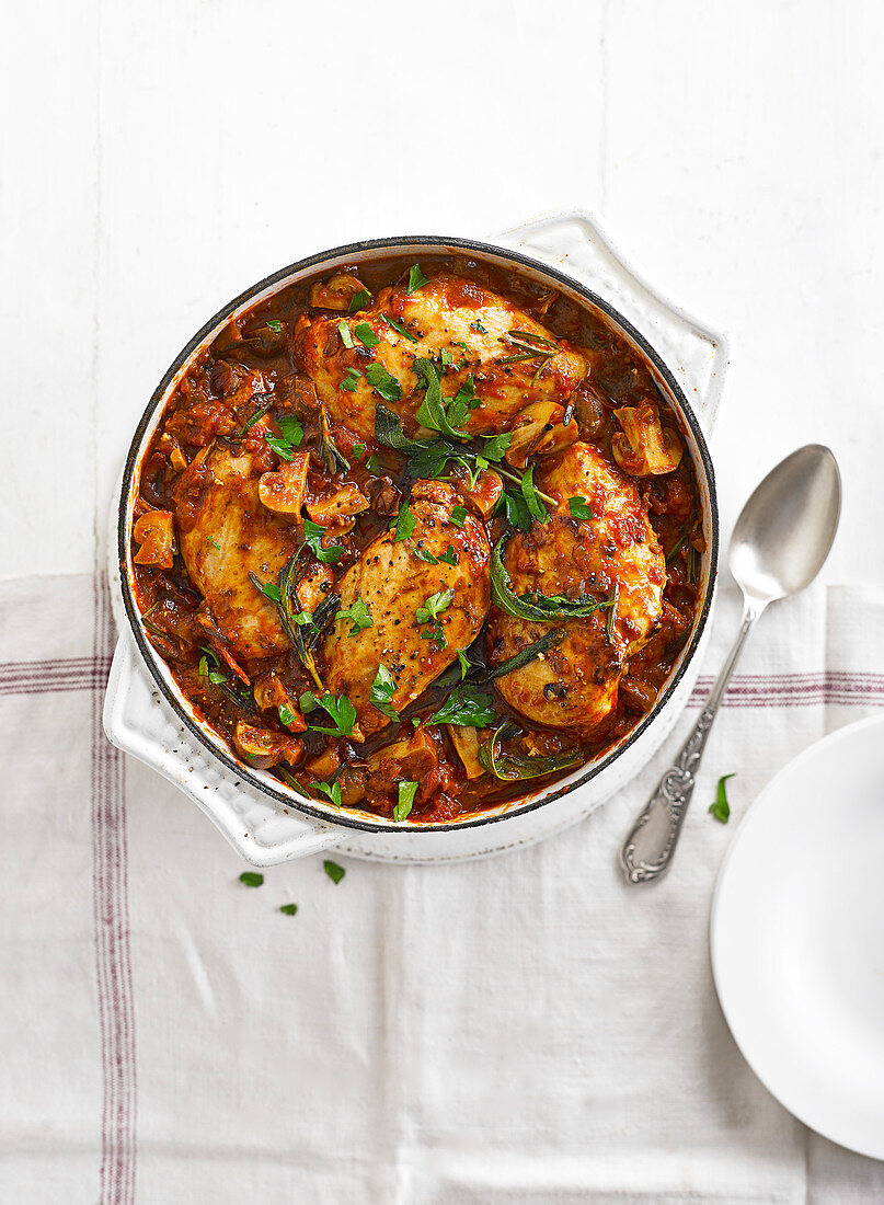 Chicken cacciatore