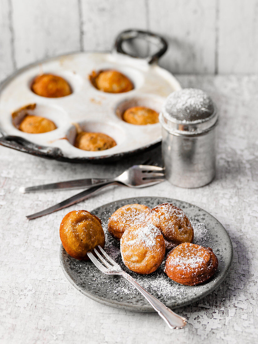 Klassische Bollebäuschen - Rheinische Krapfen