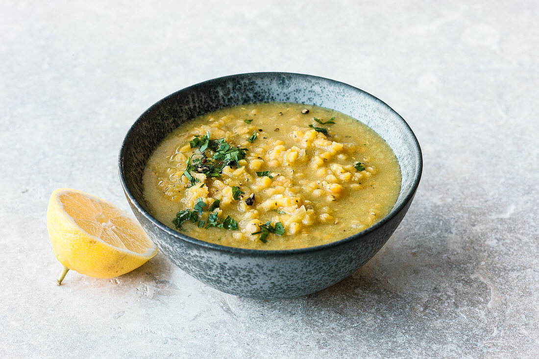 Shorbat Adas lentil soup