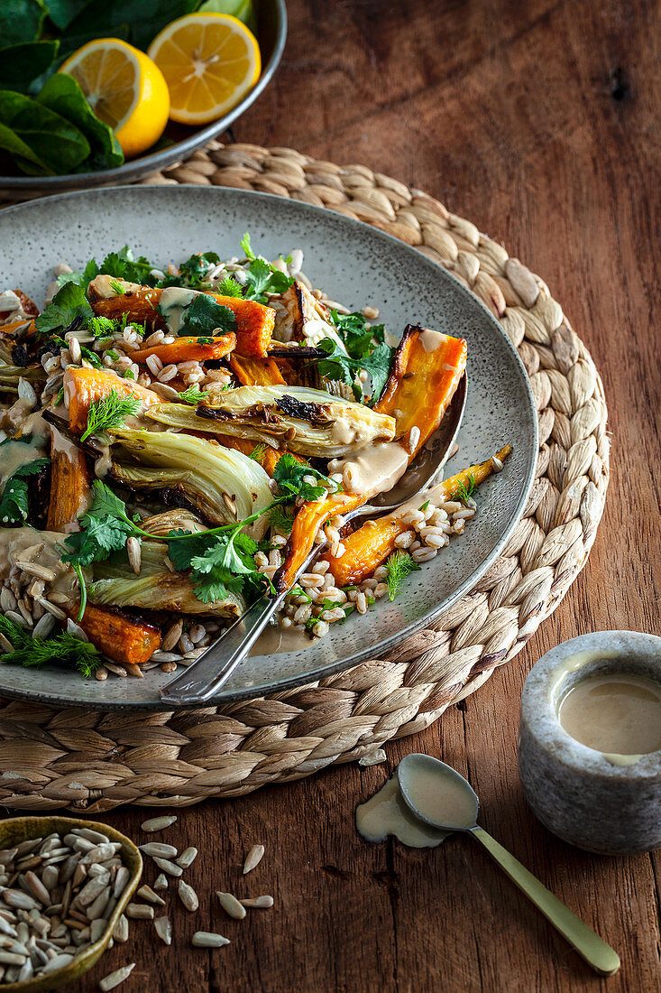 Roast Winter Vegetable Salad