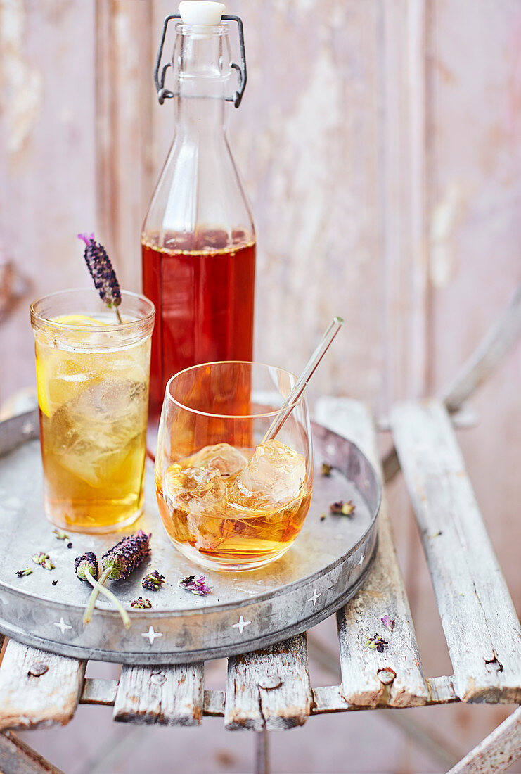Perfect spritz with vermouth and gin