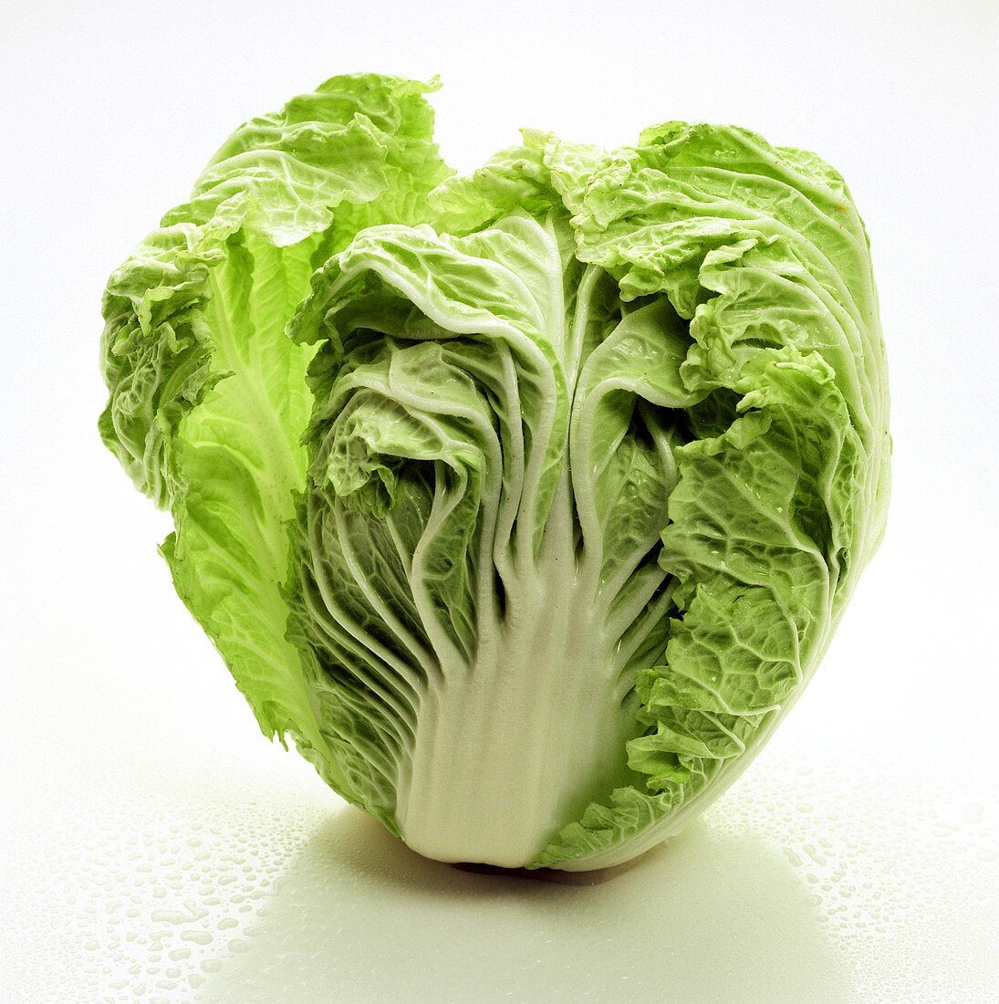 Head of Cabbage Split in Half