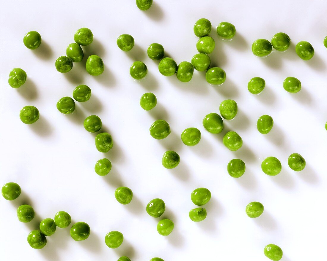 Several Green Peas
