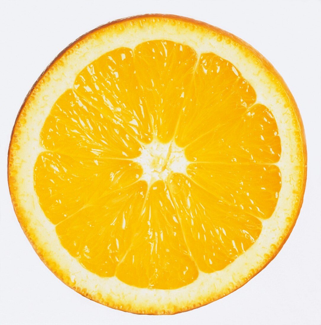 Slice of a Juicy Orange