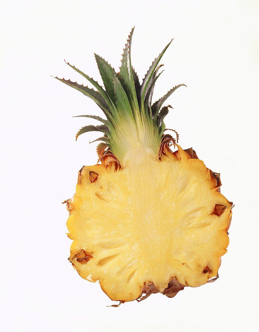 Half a pineapple