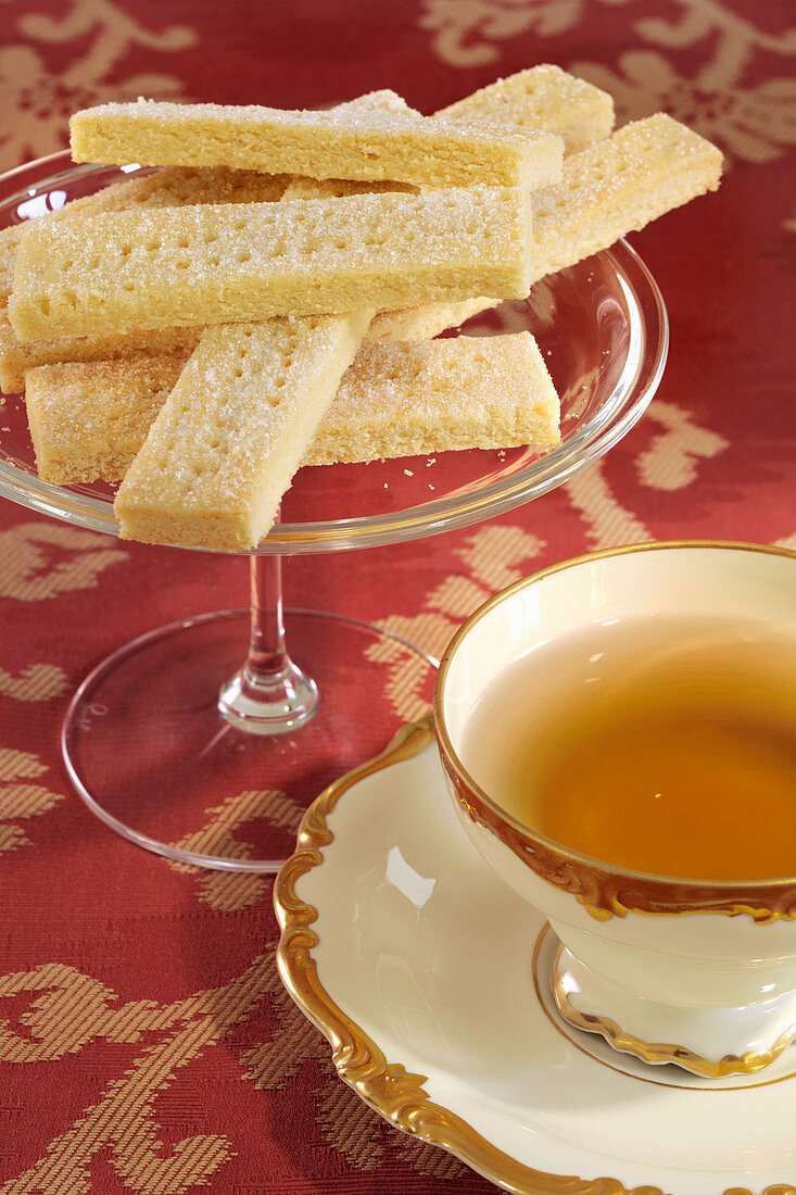 Shortbread and tea