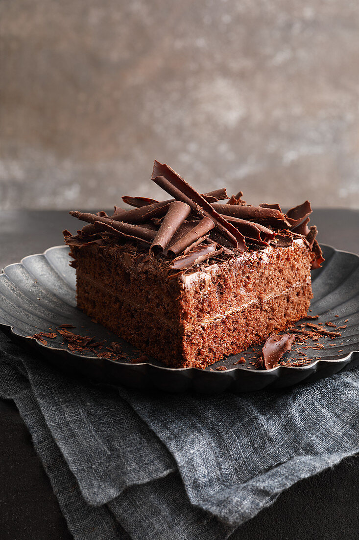 A Paris chocolate cake