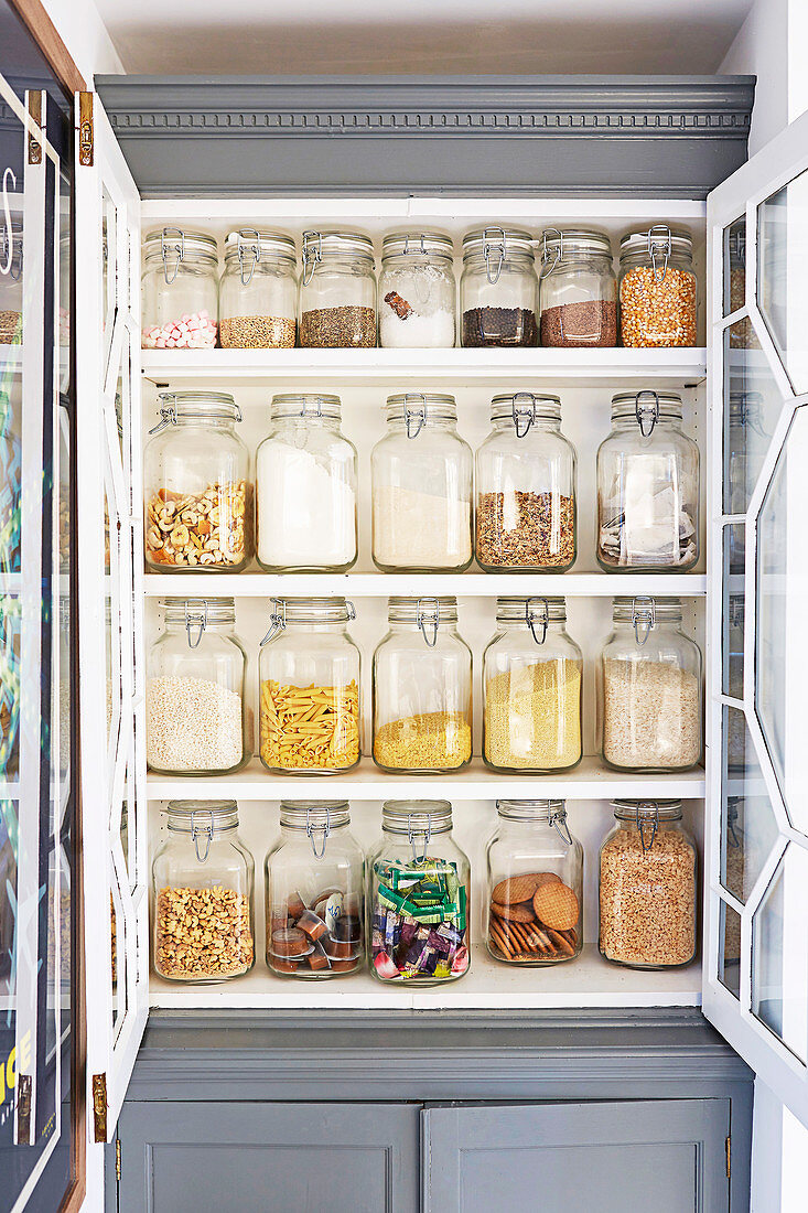 Store cupboard in kitchen