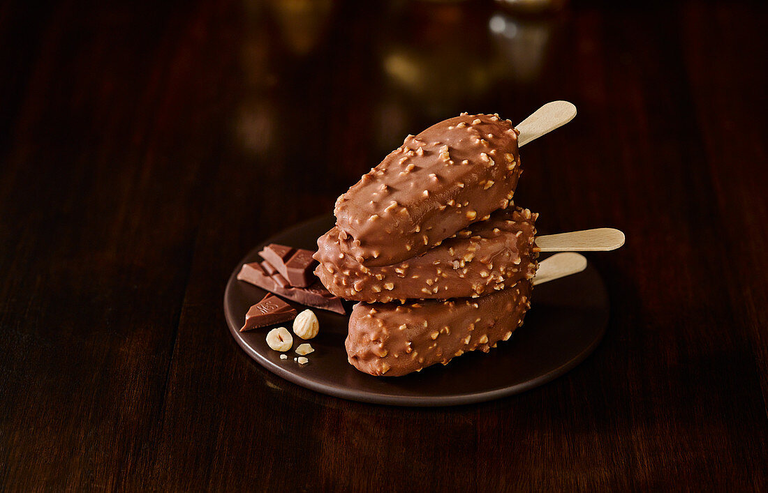 Belgian Chocolate and Hazelnut Ice Cream