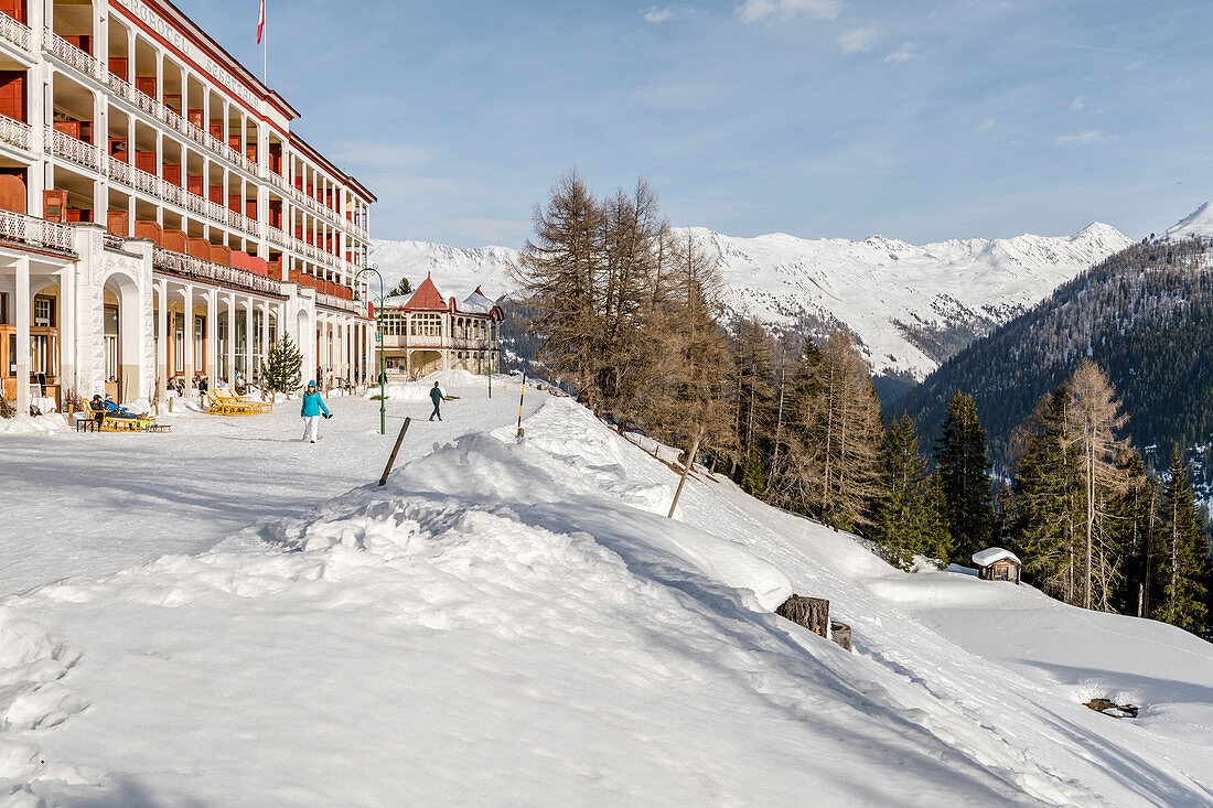 Jugendstilhotel 'Schatzalp', Davos, Graubünden, Schweiz