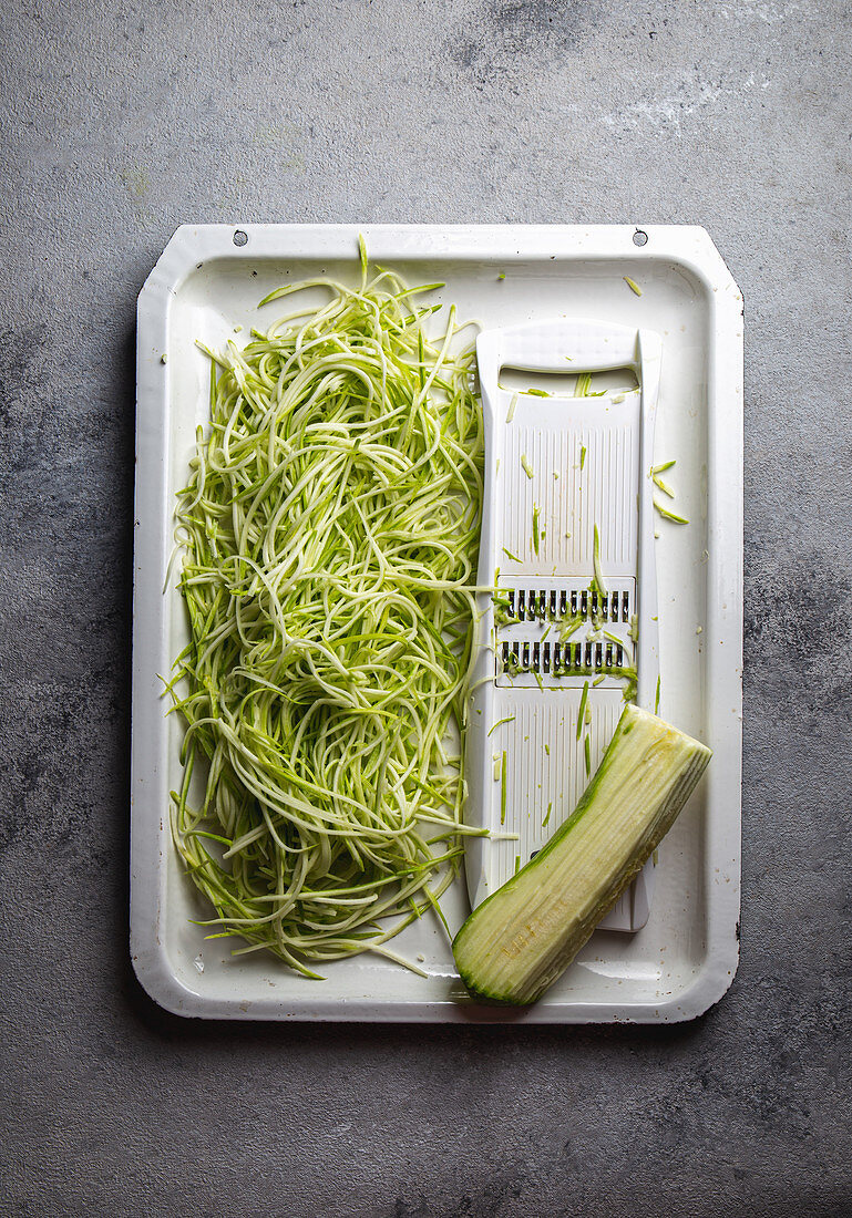 Zoodles (Low Carb Zucchininudeln)