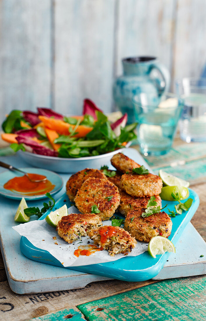 Coconut And Lime Crab Cakes
