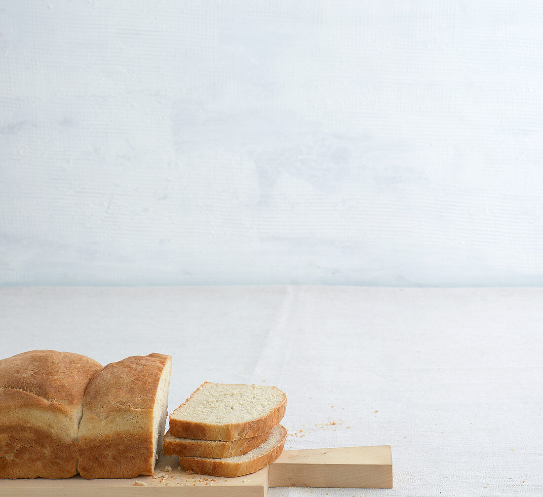 A loaf of homemade bread