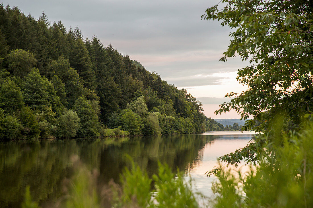 The River Saar, Saarland, Germany