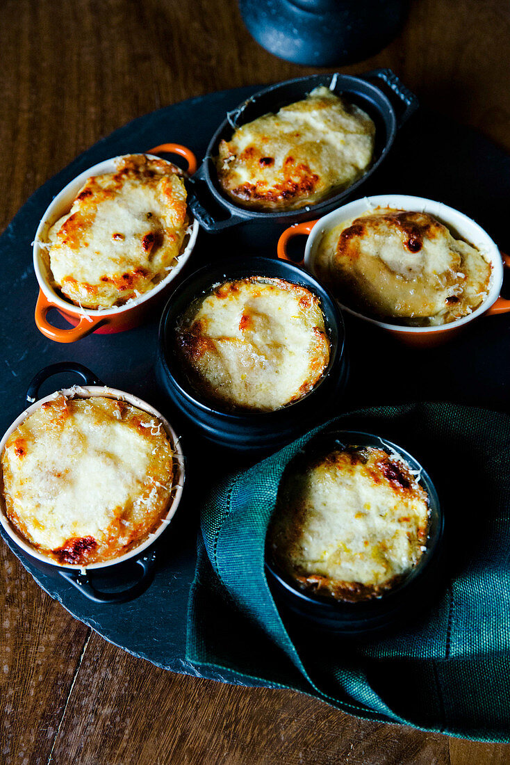 Shepherd's Pie in kleinen Förmchen