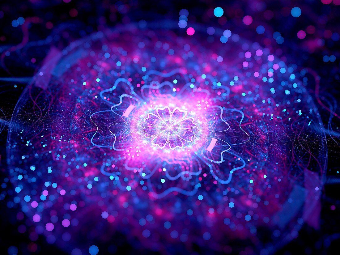 Higgs boson, fractal illustration