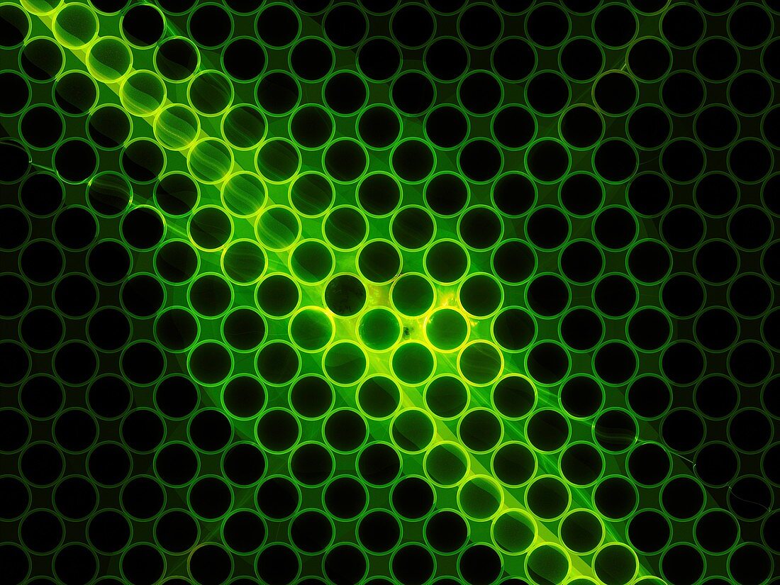 Nanotubes, abstract illustration