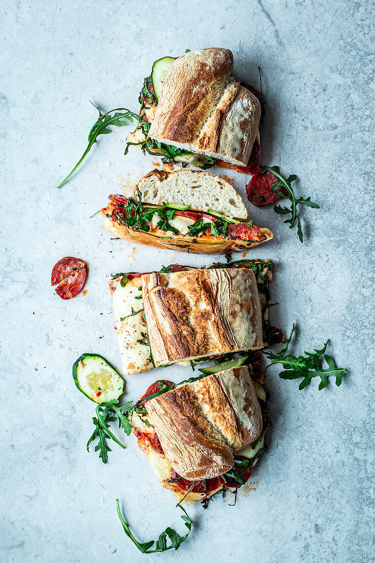 Big Sandwich mit Italy-Style