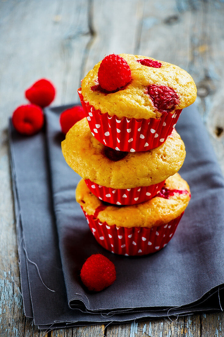 Raspberry muffins